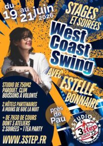 Weekend West Coast Swing à Pau avec Estelle Bonnaire