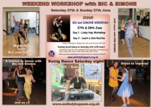 Weekend Workshop with Bic and Simone – Day rates now available.
