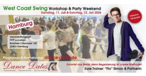 West Coast Swing Workshop- & Party-Weekend in Hamburg
