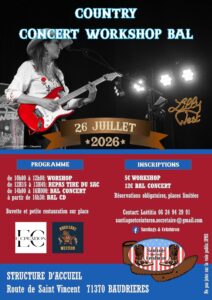 Workshop & Concert de Lilly West en Saône-et-Loire
