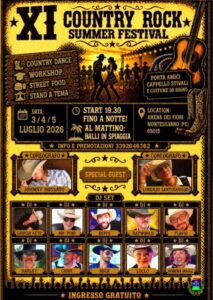 XI COUNTRY ROCK SUMMER FESTIVAL