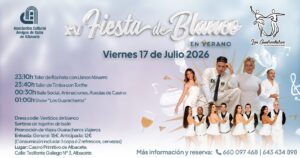 XV FIESTA de BLANCO en Verano 2026 by Asoc. cultural « Amigos de Cuba » Albacete