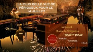 🎆 14 Juillet au Roofboat : Partage, Piste BKS & Feu d&rsquo;Artifice ! 💃