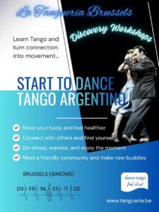 19/7: Tango Argentino Discovery Workshop La Tangueria