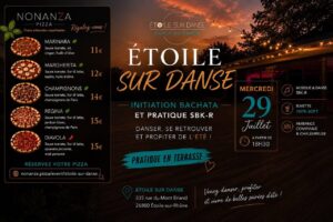 2eme pratique sbk-R en extérieur à Etoile avec initiation bachata !