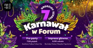 7. URODZINY FORUM TAŃCA – IMPREZY 7-9.08