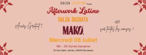 Afterwork Latino Salsa/Bachata chez Mako