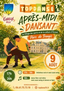 Après-midi dansant 9 aout parc de Trangis
