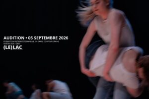 Audition – Formation préprofessionnelle en danse contemporaine 26/27