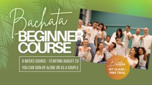 🌴Bachata Beginner course by Bachata House | Starting August 20 2026