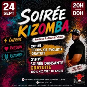 💃🏼 Baila Kizomba Afterwork – Cours & Soirée gratuite 🕺🏿