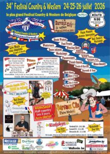 Barvaux City 2026 – 34e Festival Country & Western