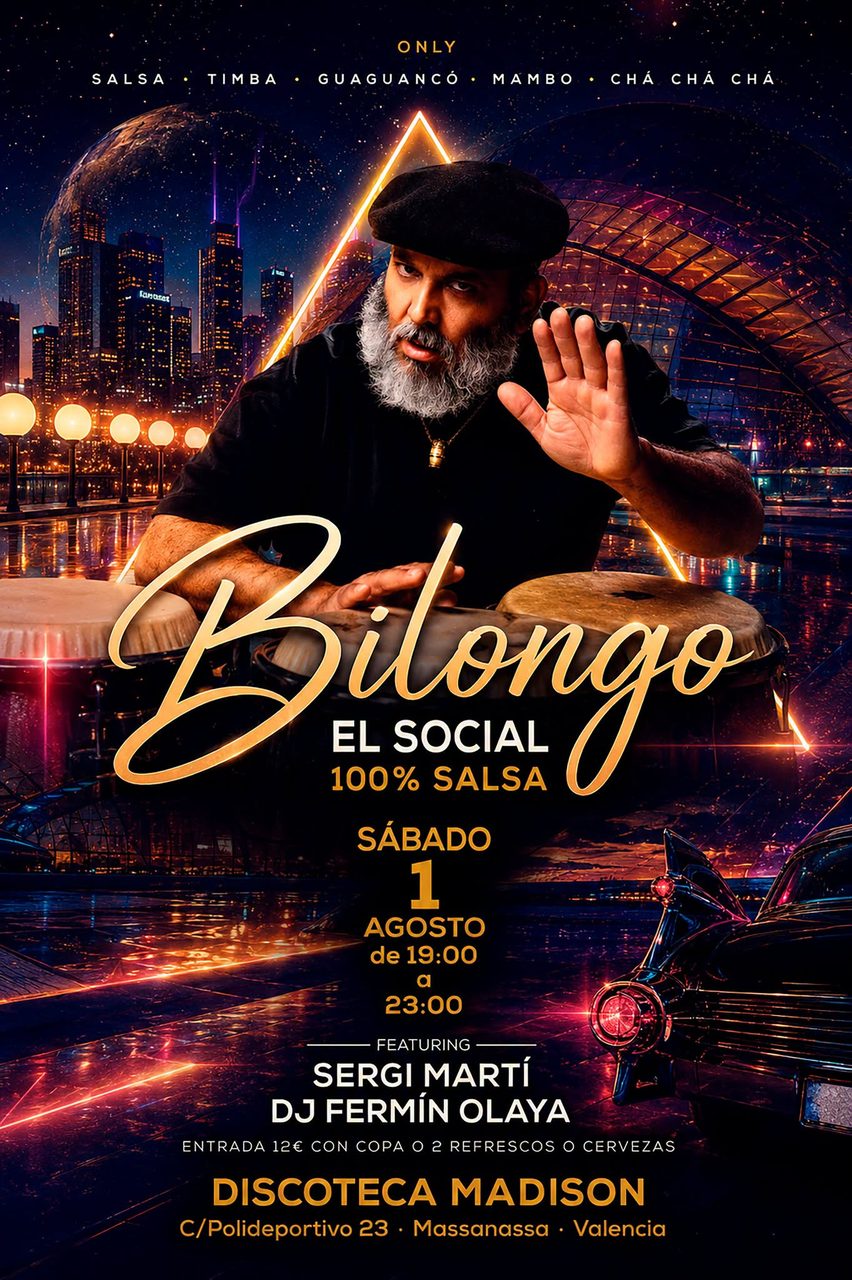 BILONGO « EL SOCIAL » – DISCOTECA MADISON