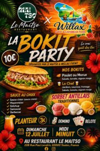 Bokit Party – Midi/Minuit – Maitso restaurant