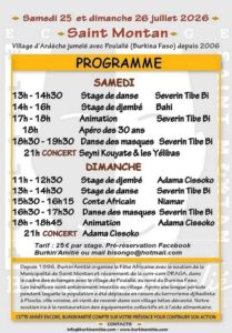 BURKINAMITIÉ FÊTE SES 30 ANS !!!!!