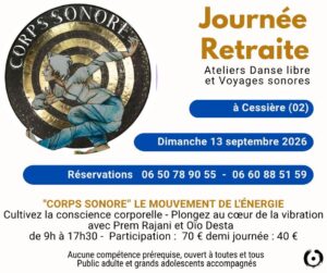 Corps sonore Journée Retraite