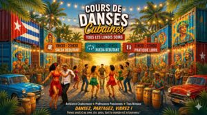💃 Cours de danse Cubaine 🇨🇺 : SALSA débutant / RUEDA débutant / Pratique libre 🌴