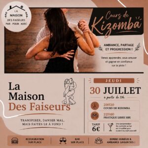 Cours de Danse « Kizomba »