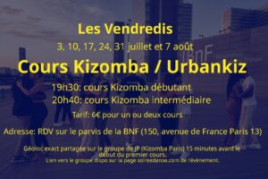 Cours de Kizomba Paris 13 (BNF)