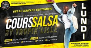 Cours Salsa Cubaine by Tropik’Lille 2026/2027