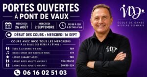 DANSE à Pont de Vaux avec Nico – Portes Ouvertes – Saison 2026-2027