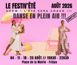 DANSE EN PLEIN AIR à FRÉJUS