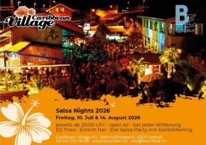 Die legendäre Salsa Night Openair Nottwil 2026 mit DJ Theo / Neu 19h.-01h.