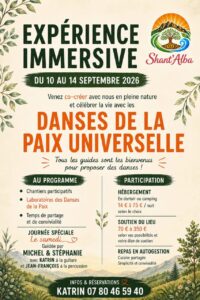 Expérience immersive Shant&rsquo;Alba avec les Danses de la Paix Universelle