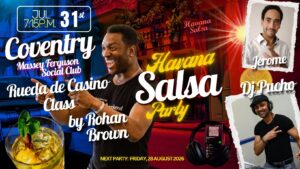Fiesta Cubana Caliente – HS Cuban Salsa Event in Coventry