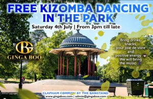 FREE Kizomba dancing in the park – Let’s enjoy the beautiful weather ☀️
