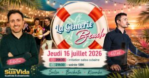 Gèmerie Beach — Initiation salsa cubaine & soirée SBK