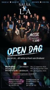 Gratis open dagen bij Salsa L.A. Dance Company Den Bosch & Roemalen