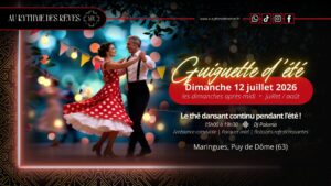 Guinguette d&rsquo;été ✨𝐀𝐔 𝐑𝐘𝐓𝐇𝐌𝐄 𝐃𝐄𝐒 𝐑𝐄𝐕𝐄𝐒 ✨
