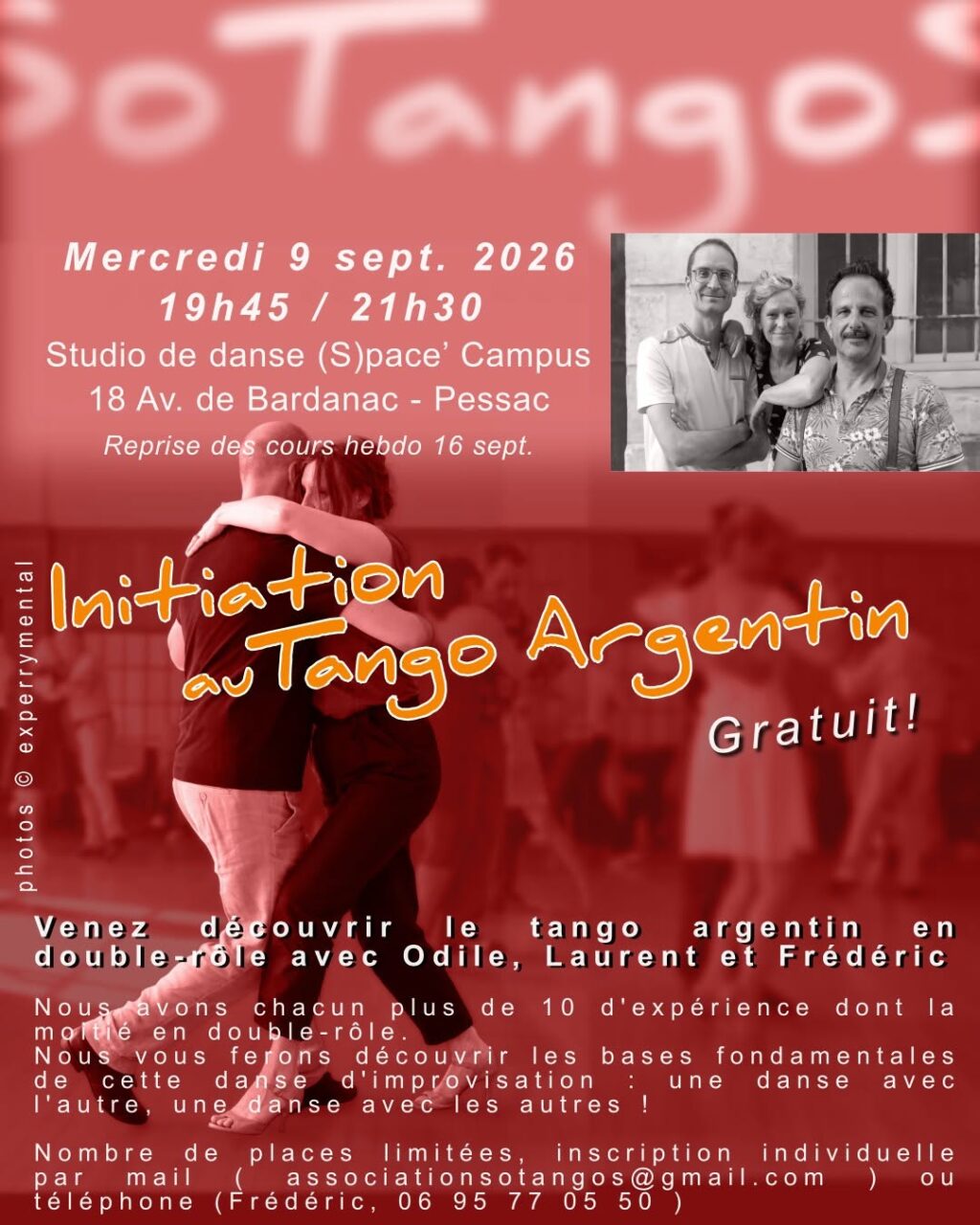 Initiation au Tango Argentin
