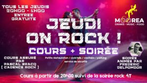 JEUDI ON ROCK ( 4T) @MOOREA