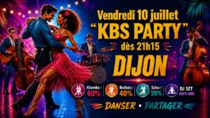 « KBS NIGHT PARTY » (Dress code aux couleurs de l&rsquo;été) dès 21h15 !