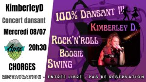 KIMBERLEY D. – Swing/Boogie/Rock&rsquo;n&rsquo;Roll – LIVE APEX BREWPUB
