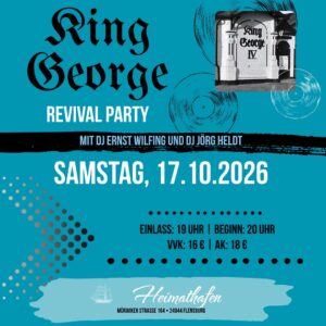 King George Revival Party 💃🏻🪩🕺🏻