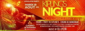 Kipling’s Night AfroLatin Social Dance Party Soirée Gratuite + Cours Kizomba offert