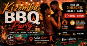 KIZOMBA POOL & BBQ PARTY « cours, soirée, repas »gratuit