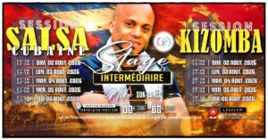 KIZOMBA & SALSA CUBAINE – Stage Intensif Été 2026 – Session Spéciale Intermédiaire