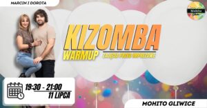 🔥 KIZOMBA WARM-UP – ZAJĘCIA PRZEDIMPREZOWE W MOHITO GLIWICE 🔥