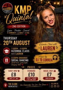 KMP QUINTAL – 2nd EDITION * kizomba workshop by Lauren