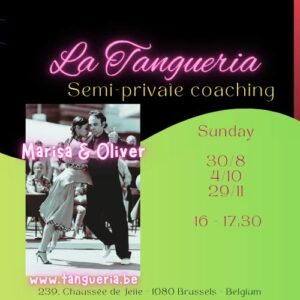 La Tangueria&rsquo;s Semi-private Tango Coaching by Marisa & Oliver