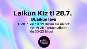 Laikun Kiz vol 2 ti 28.7. 18-22