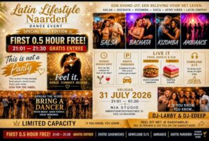 Latin Lifestyle Naarden * Steve The Orga BIRTHDAY Edition!! €8 ENTRANCE 21:01- 21:30