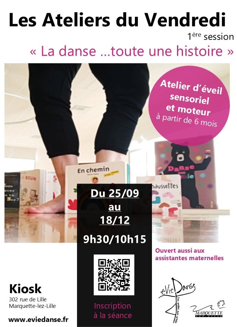 Les ateliers du vendredi … 1ère session « La danse toute une histoire »