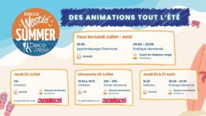 Les Lundis en plein air – Flashmob et pratique 100% West