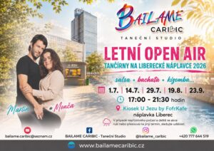 Letní open air tančírna na liberecké náplavce