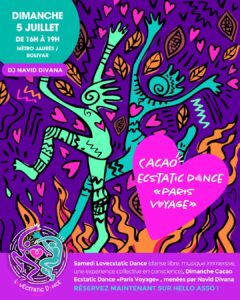 🌞 LovEcstatic Cacao Sun Dance – Dimanche 5 Juillet 2026 🌞